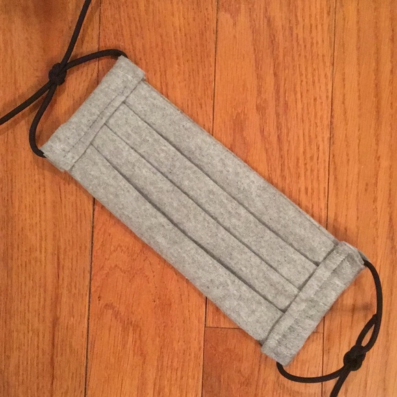 Accessories | Face Mask Reusable Gray Recycled Fabric | Poshmark